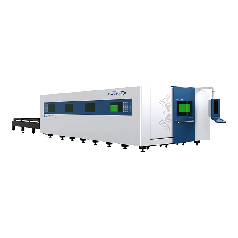 Double-tafel glasvezel lasersnijmachine