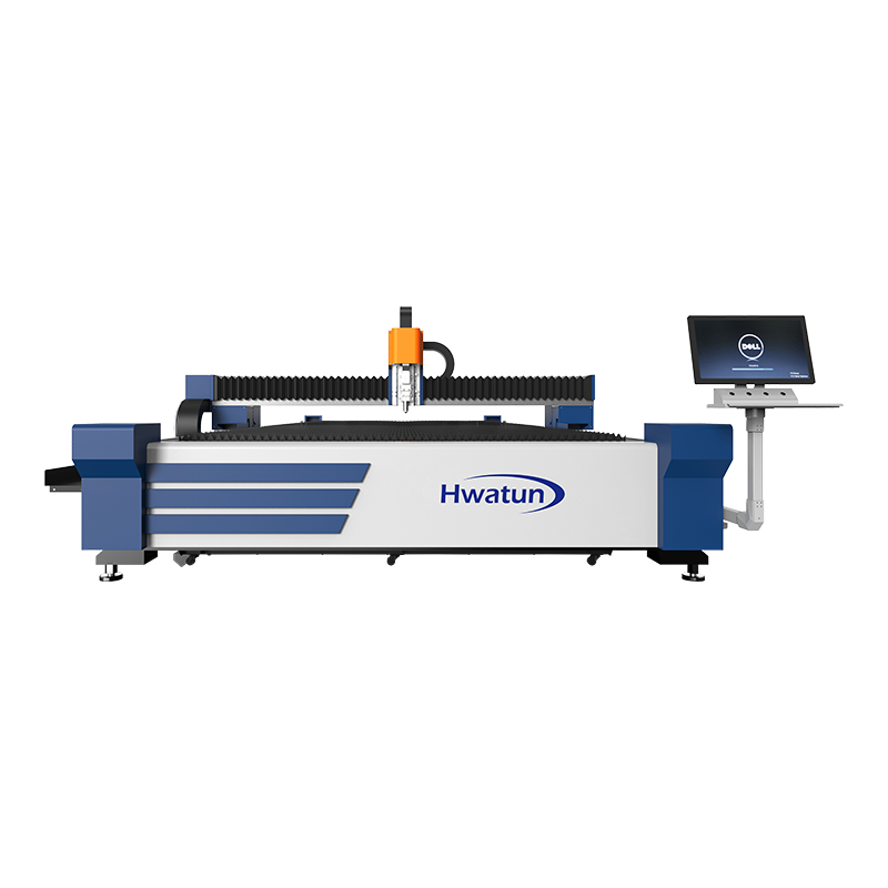 Single-tafel optische lasersnijmachine van glasvezel
