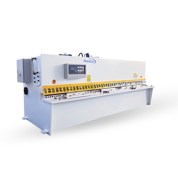 QC12Y CNC Hydraulische swingstraal Shearing Machine